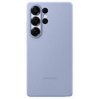 Чехол Samsung для Galaxy S25 Ultra (S938), Silicone Case, голубой