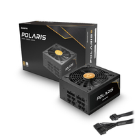 Chieftec Блок питания Polaris (850W), >90%, 80+ Gold, 135mm FDB, 1xMB 24pin(20+4), 2xCPU 8pin(4+4), 4xMolex, 12xSATA, 4xPCIe 8pin(6+2), Fully Modular