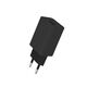 Сетевое зарядное устройство ColorWay (1USBx3A) QC3.0 Black (CW-CHS013QCC-BK) + кабель USB Type-C
