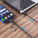 Кабель ColorWay USB - Lightning + micro USB + USB Type-C (M/M), Magnetic Data/Quick Charge, 2.4 А, 1 м, Black (CW-CBUU038-BK)