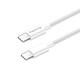 Кабель ColorWay USB Type-C - USB Type-C (M/M), PD Fast Charging 65W, 3.0 А, 1 м, White (CW-CBPDCC055-WT)
