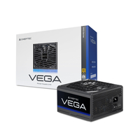 Блок живлення CHIEFTEC Vega (750W), 90%, 80+ Gold, 135мм FDB, 1xMB 24pin(20+4), 2xCPU 8pin(4+4), 3xMolex, 6xSATA, 4xPCIe