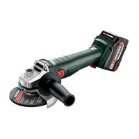 Metabo Шлифмашина угловая аккумуляторная W 18 L 9-125, 125мм, Li-Power, 2*18В, 4Ач, 8500об/мин, М14, 2.3кг