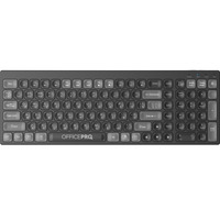 Клавиатура беспроводная OfficePro SK985B Bluetooth Black 