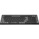 Клавіатура бездротова OfficePro SK985B Bluetooth Black 