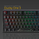 Клавиатура Ducky One 3 Cherry MX Silent Red RGB UA USB Black (DKON2108ST-SUAPXCLAWSC1)