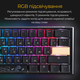 Клавіатура Ducky One 3 Mini Cherry MX Speed Silver RGB UA USB Black (DKON2161ST-PUAPXCLAWSC1)