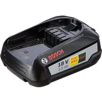 Акумулятор Bosch PBA, 18В, 2.5А·год, 0.3кг