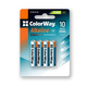 Батарейка ColorWay Alkaline Power AAA/LR03 BL 4шт
