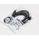 Кабель Cablexpert USB - USB Type-В V 2.0 (M/M), угловой, 3 м, премиум, черный (CCP-USB2-AMBM90-10)