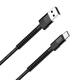 Кабель ColorWay USB - USB Type-C (M/M), 2.4 А, 1 м, Black (CW-CBUC063-BK)