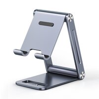 Підставка-трансформер алюмінієвий складний для смартфона UGREEN LP263 Сіра