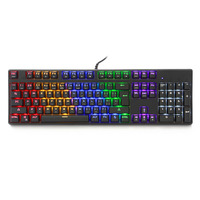 Клавіатура Motospeed CK107 Outemu Blue RGB Ukr Black (mtk96mb)