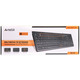Клавiатура A4tech KR-83 Black