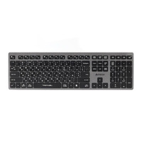Клавиатура беспроводная A4Tech FBX50C Grey