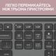 Клавiатура бездротова Logitech Signature Slim K950 US Graphite USB (920-012465)