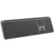Клавiатура бездротова Logitech Signature Slim K950 US Graphite USB (920-012465)