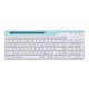 Клавиатура A4Tech Fstyler Ukr FK25 White
