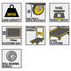 Тележка-платформа грузовая STANLEY SXWT-PC528