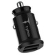 Автомобільний зарядний пристрій T-PHOX Charger Set 2.4A Dual+MicroUSB cable 1.2m (Чорний)