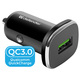 Автомобільний зарядний пристрій 1xUSB 18W (USB-A) QC3.0 3А UCA-91 чорна Defender