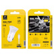 Автомобільний зарядний пристрій SkyDolphin SZ09L (2USB, 3.4A) White (AZP-000108) + кабель Lightning