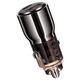 Автомобільний зарядний пристрій XO CC58 95W Car Charger Type-C PD 65W + USB-A 30W (Сірий)