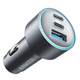 Автомобільний зарядний пристрій Anker PowerDrive 325 – 67W PD + 22.5W USB-A Black (A2731HA1)