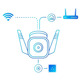 TP-Link IP-Камера Tapo C310 3MP N300 1xFE microSD внешняя