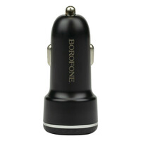 Автомобільний Зарядний Пристрій Borofone BZ17, QC3.0 18W, Cable Micro, Black