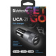 Автозарядка 2xUSB 12W (2xUSB-A) 2.1A UCA-21 чорна Defender