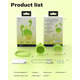 Навушники TWS Acefast T9 avocado green