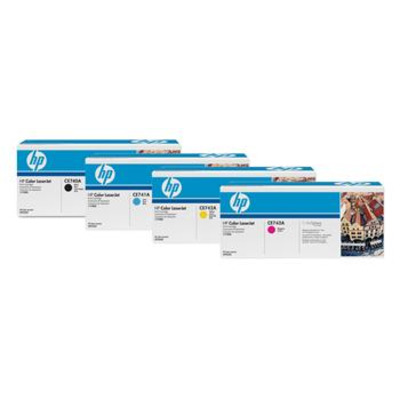 Картридж лазерний HP CLJ CP5220 series black (CE740A)