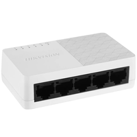 Комутатор 5 портів некерований Hikvision DS-3E0505D-O 1000M