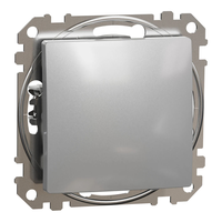 Вимикач Schneider Electric SDD113101 Sedna Design & Elements 1-клавішний алюміній