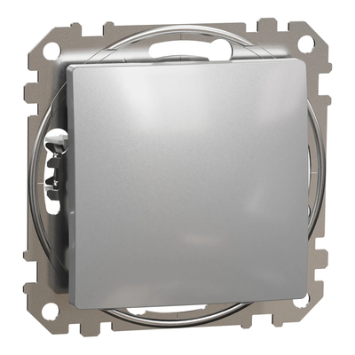 Вимикач Schneider Electric SDD113101 Sedna Design & Elements 1-клавішний алюміній