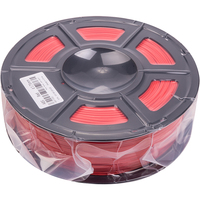 ABS-пластик PowerPlant Filament для 3D-принтера 1.75 мм 1 кг, красный (PT812882)