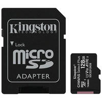 Карта пам’яті Kingston (SDCS2/128GBSP) 128Гб microSDXC U1 V10 A1
