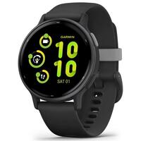 Смарт-часы Garmin Vivoactive 5 Slate Aluminum Bezel with Black Case and Silicone Band (010-02862-5A)