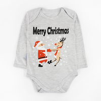 Боді дитячий з куліру Merry Christmas