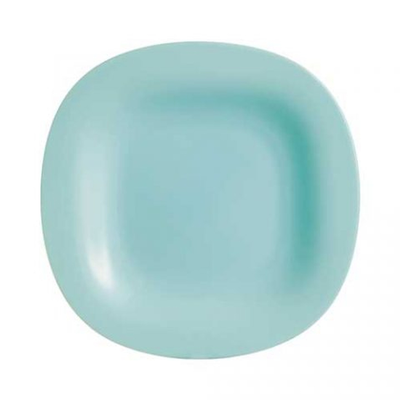 Тарілка десертна Luminarc Carine Light Turquoise квадратна 19 см (P4246))
