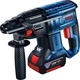 Bosch Перфоратор GBH 180-LI, аккумуляторный, 1x4.0 Ач, 18 В, 2 Дж, 2.3 кг