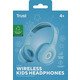 Навушники On-ear Trust Nouna Kids, Wireless, Mic, Синій