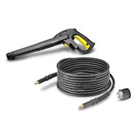 Комплект Karcher 2.643-909.0, шланг вис. тиску 12 м, пістолет, адаптер Quick Connect, 60° C, 180 бар, 1.49 кг