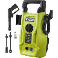 Минимойка высокого давления Ryobi RY100PWA, 1400Вт, 100Бар, 390л/ч, шланг 5м, 5.6кг