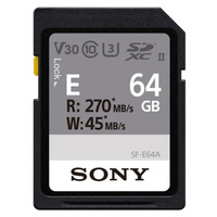 Карта пам'яті Sony SDXC  64GB C10 UHS-II U3 V60 R270/W45MB/s Entry
