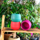 Горшок для цветов Colorful 0,55 л светло-голубой