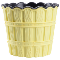 Горщик для квітів VIOLET HOUSE 0982 BAMBOO SMART YELLOW д/квітів з внут. вставкою 1.2 л. (0982 BAMBOO SMART YELLOW 1.2 л.)