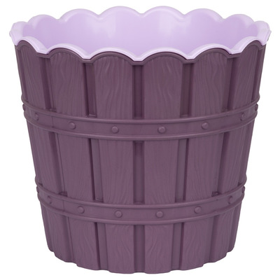 Горщик для квітів VIOLET HOUSE 0982 BAMBOO SMART VIOLET д/квітів з внут. вставкою 1.2 л. (0982 BAMBOO SMART VIOLET 1.2 л.)