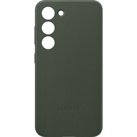 Чохол Leather Original Case Samsung S24 Plus Dark Green
